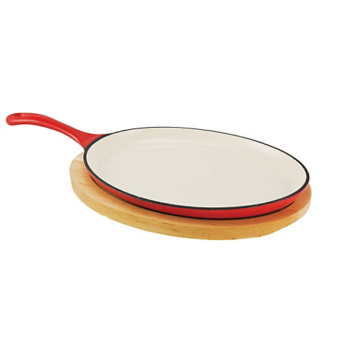 KAPP 48011529 Fajita Pan / Cast Iron 15x29.5 cm