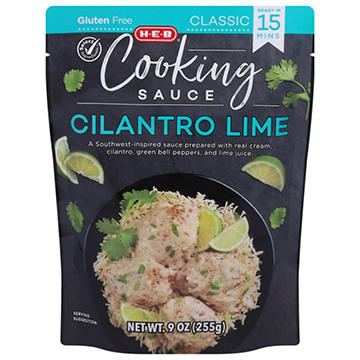 H-E-B Cooking Sauce - Cilantro Lime