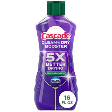 Cascade Rinse Aid Clean & Dry Booster