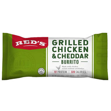 Red's 15g Protein Grilled Chicken & Cheddar Burrito
