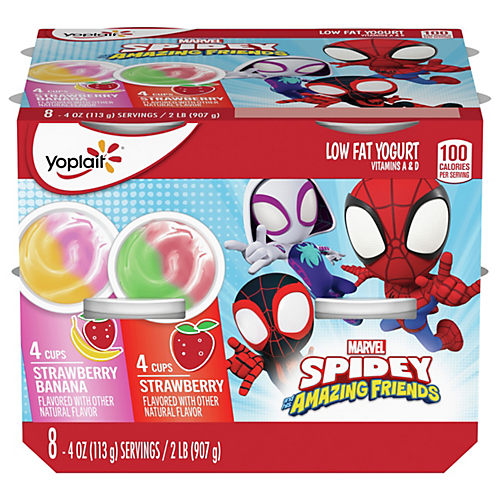 Kids Cup, Berry & Strawberry Flavor Trix Yogurt