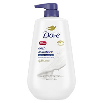 Dove Deep Moisture Body Wash with Pump