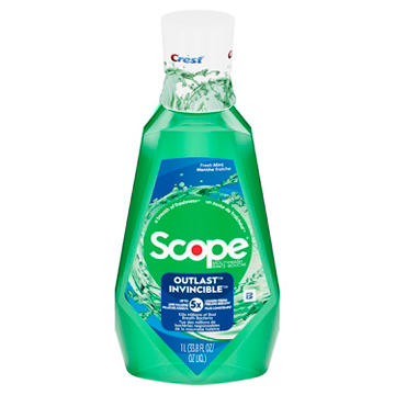 Crest Scope Outlast Long Lasting Mouthwash Mint