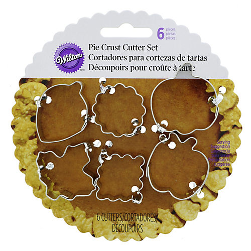 Wilton Fall Pie Crust Cutter Set, 6-Piece 