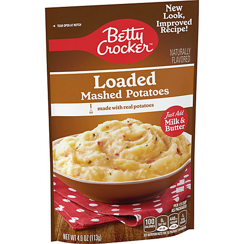 Betty Crocker Butter Herb Mashed Potatoes Shop Pantry meals at H E B