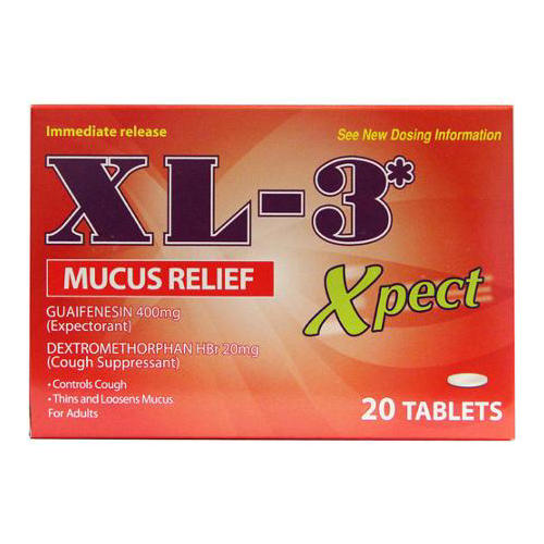 XL-3 Xpect Mucus Relief - Shop Cough, cold & flu at H-E-B
