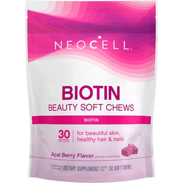 NeoCell Biotin Beauty Soft Chews - Açai Berry