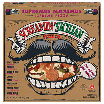 Screamin' Sicilian Supremus Maximus Supreme Pizza