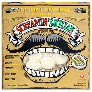 Screamin' Sicilian Bessie's Revenge Cheese Pizza