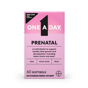 One A Day Prenatal 1 Complete Multivitamin Softgels
