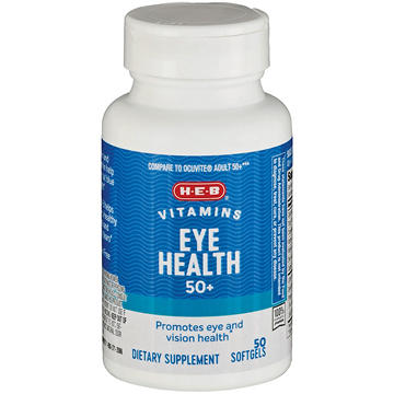 H-E-B Vitamins 50+ Eye Health Softgels