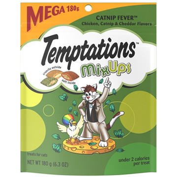 Temptations MixUps Catnip Fever Flavor Crunchy and Soft Cat Treats