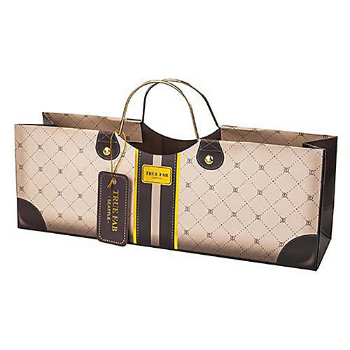 True Fabrications Logo Purse Wine Gift Bag - Shop Gift Wrap at H-E-B