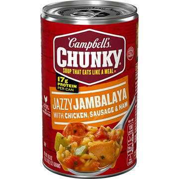 Campbell's Chunky Jambalaya With Chicken, Sausage & Ham