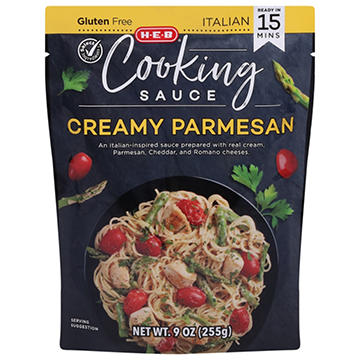 H-E-B Cooking Sauce - Creamy Parmesan