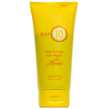 It's a 10 Five Minute Hair Hair Repair For Blondes