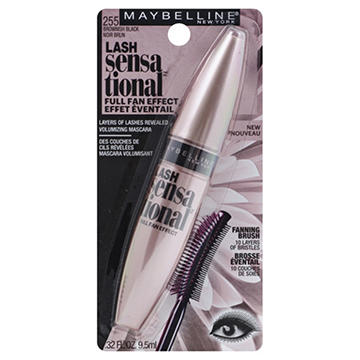 Maybelline Lash Sensational Full Fan Effect Mascara - 255 Brownish Black
