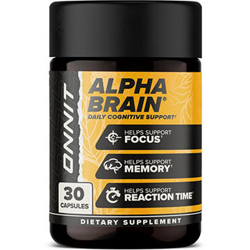 Onnit Alpha Brain Daily Cognitive Support Capsules