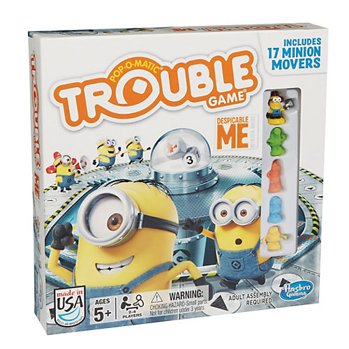 Hasbro Trouble Board Game, Board Game for 2 to 4 Players, for Kids