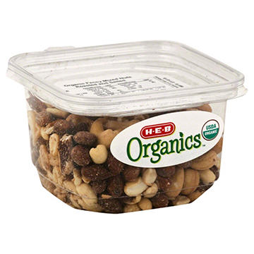 H-E-B Organics Salted Roasted Fancy Mixed Nuts