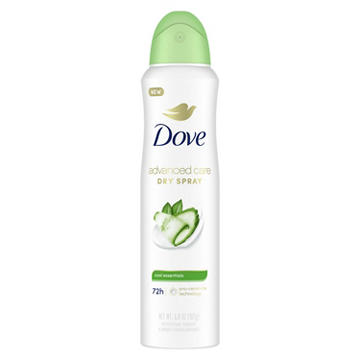 Dove Advanced Care Antiperspirant Deodorant Dry Spray Cool Essentials