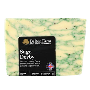 Belton Farms Sage Derby Cheese