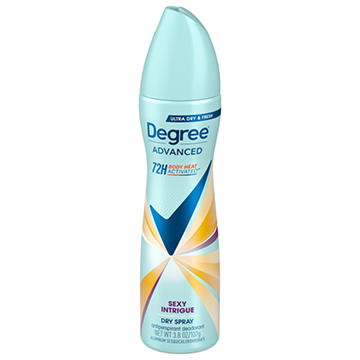 Degree 72 Hr Advanced Antiperspirant Deodorant Dry Spray - Sexy Intrigue