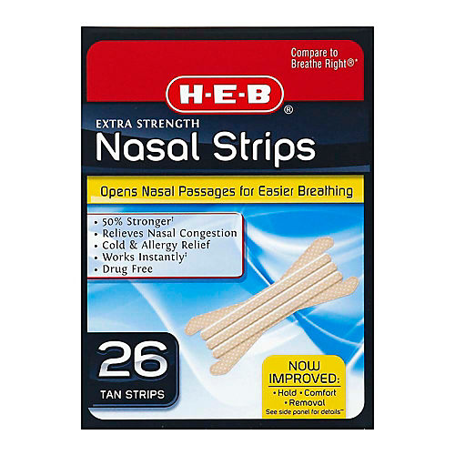 Nasal Strips for Congestion Relief