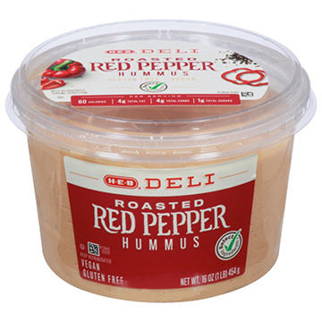 H-E-B Deli Roasted Red Pepper Hummus