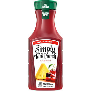 Simply Fruit Punch Juice Drink