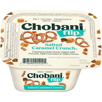 Chobani Flip Low-Fat Salted Caramel Crunch Greek Yogurt