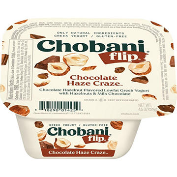 Chobani Flip Low-Fat Chocolate Haze Craze Greek Yogurt