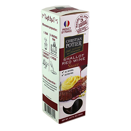 Maison Potier Red Wine and Shallot Sauce, The Authentic Sauce N