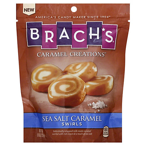Brach's Caramel Creations Sea Salt Caramel Swirls - Shop Candy
