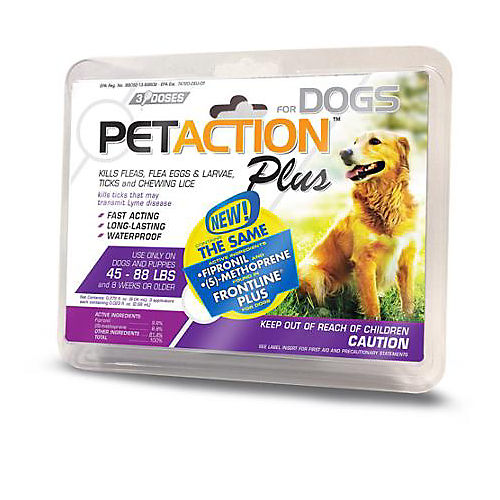 Pet action plus flea and tick best sale