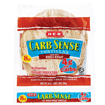 H-E-B Carb Sense Whole Wheat Tortillas