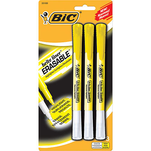 BIC® Brite Liner® Highlighters Pocket Style - Zerbee
