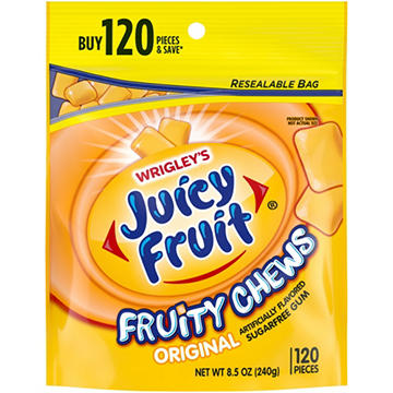 Juicy Fruit Original Chewing Gum Pack