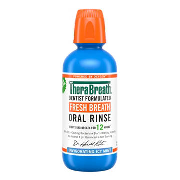 TheraBreath Fresh Breath Oral Rinse - Icy Mint