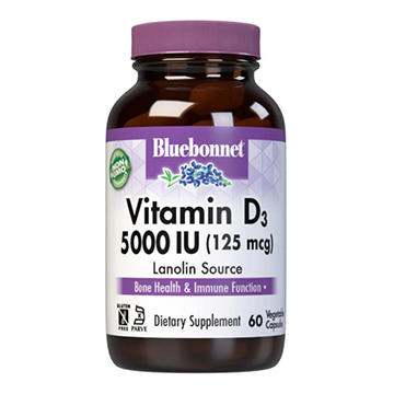 Bluebonnet Vitamin D3 5000 IU