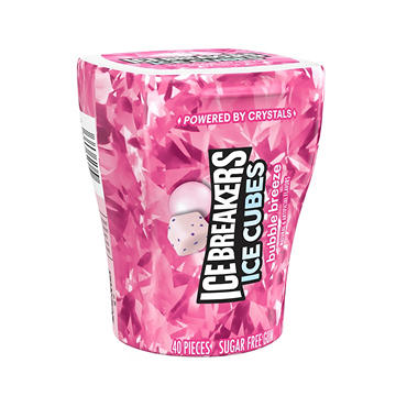 Ice Breakers Ice Cubes Bubble Breeze Sugar Free Chewing Gum
