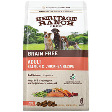 Heritage Ranch by H-E-B Adult Grain-Free Dry Dog Food - Salmon & Chickpea
