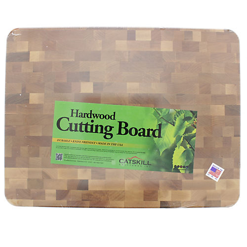 Catskill Craftsmen Butcher Block Cutting Board, Brown