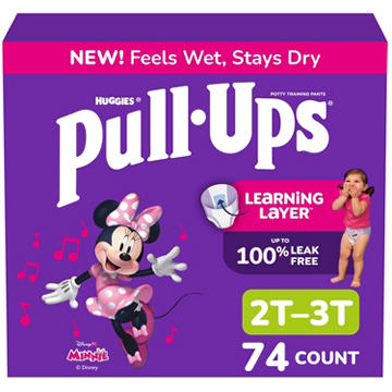 Pull-Ups Girls' Potty Training Pants - 2T-3T