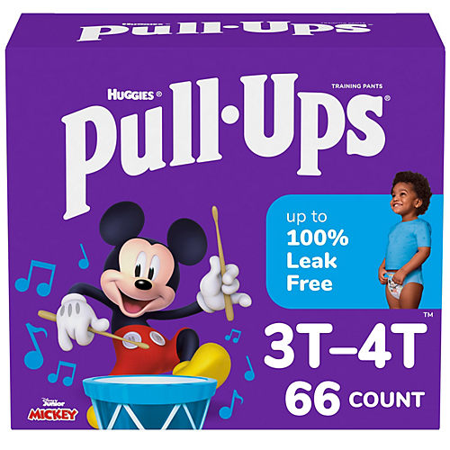 Huggies Pull-Ups Training Pants Disney Night-Time Girls 3T-4T