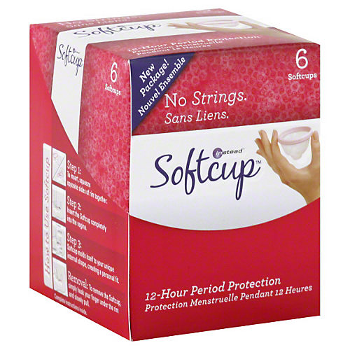 Soft Cup 12 Hour Period Protection, 24 Ct