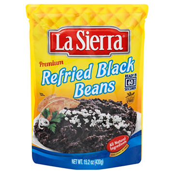 La Sierra Refried Black Beans
