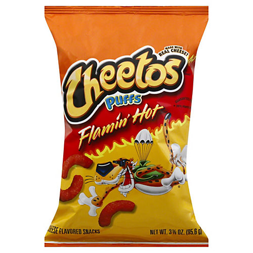 Cheetos Jumbo Puffs Flamin' Hot, 8.5 oz