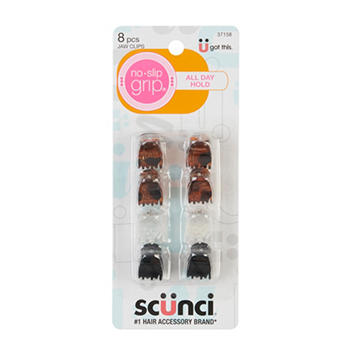 Scunci No-Slip Grip Jaw Clips