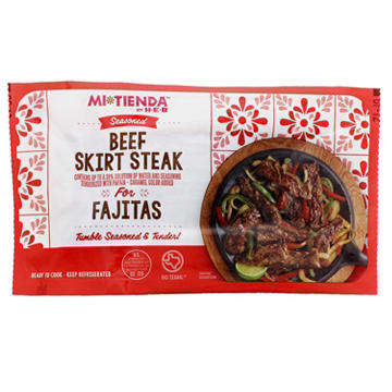 H-E-B Mi Tienda Seasoned Beef Skirt Steak for Fajitas